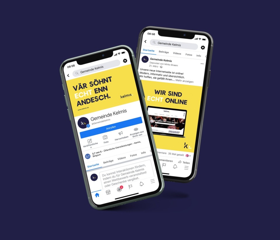 Gemeinde Kelmis Social Media
